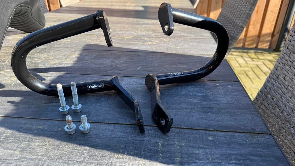 Valbeugel achterkoffers, Ophalen of Verzenden, Gebruikt