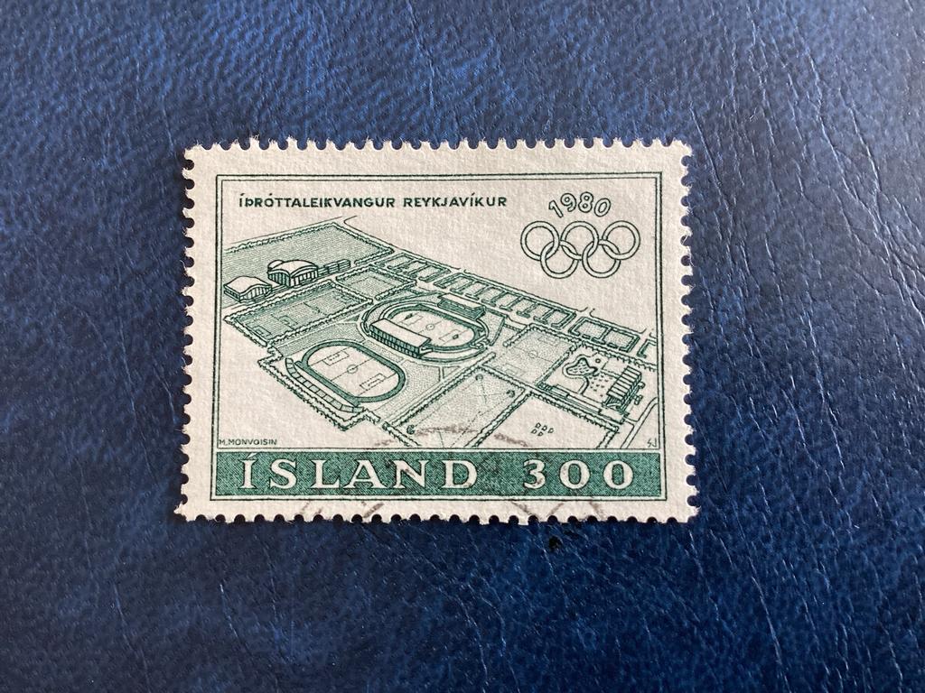 IJsland - 1980 Olympische Spelen Reykjavik - Mi.555, Ophalen of Verzenden, Gestempeld
