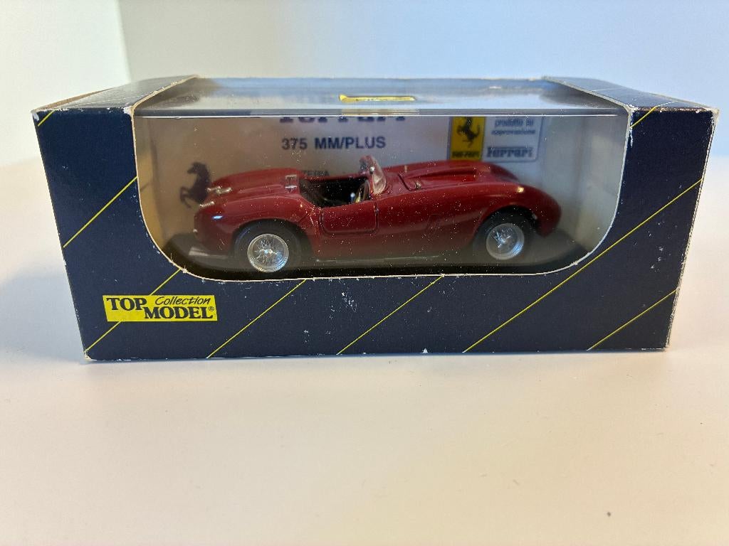 27605: Ferrari 375 MM/Plus - 1954 - Top Model 1:43, Overige merken, Auto, Shop@carrera-toys.com, Ophalen of Verzenden