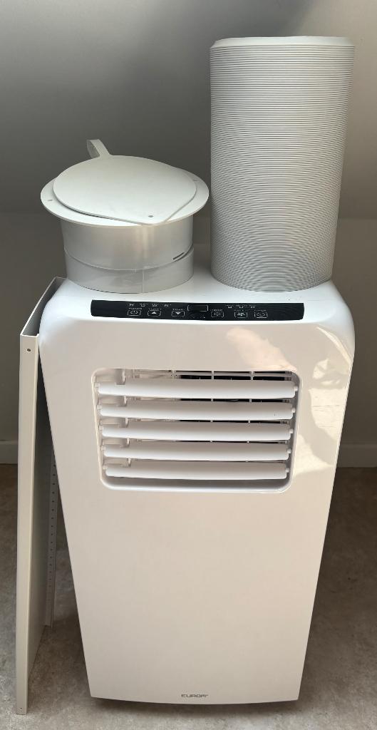 Eurom PAC 7.2 mobiele airco 7000 BTU, Ophalen, 3 snelheden of meer, Zo goed als nieuw, Koelen en Ontvochtigen
