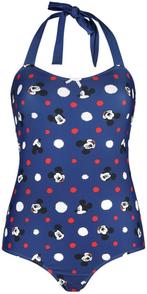 Mickey Mouse - Dots Zwempak Maat S, Blauw, Mickey Mouse - Dots Zwempak Maat S, Nieuw, Badpak