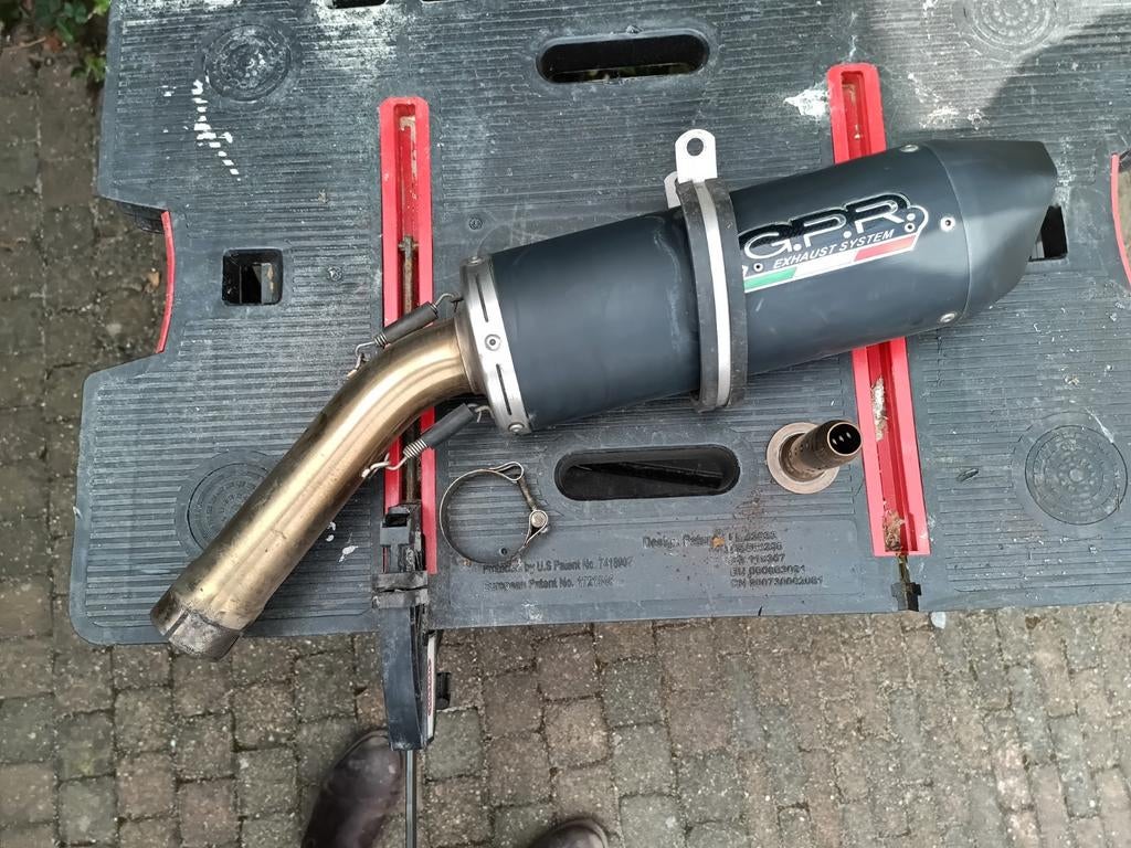 Uitlaat GPR Furore Guzzi Stelvio 4V tot 2010, Motoren, Ophalen of Verzenden