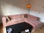 Comfortabele roze hoekbank - Bronx71, Ophalen, 250 tot 300 cm, Gebruikt, 100 tot 125 cm
