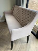 Lichtroze Velvet Eetbank Goossens Pearl, Ophalen, Gebruikt, Overige kleuren, Drie