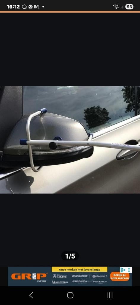 Oppi caravan spiegels, Ophalen of Verzenden