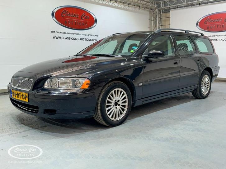 Volvo V70 2.5  - ONLINE AUCTION, Auto's, Volvo, Bedrijf, V70, Benzine, E, Stationwagon, Automaat, Origineel Nederlands, Zwart