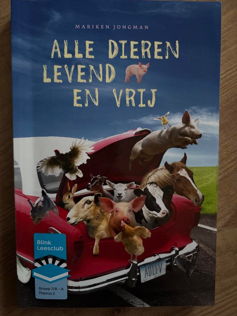 Alle Dieren Levend en Vrij - Mariken Jongman, Ophalen of Verzenden, Gelezen, Fictie