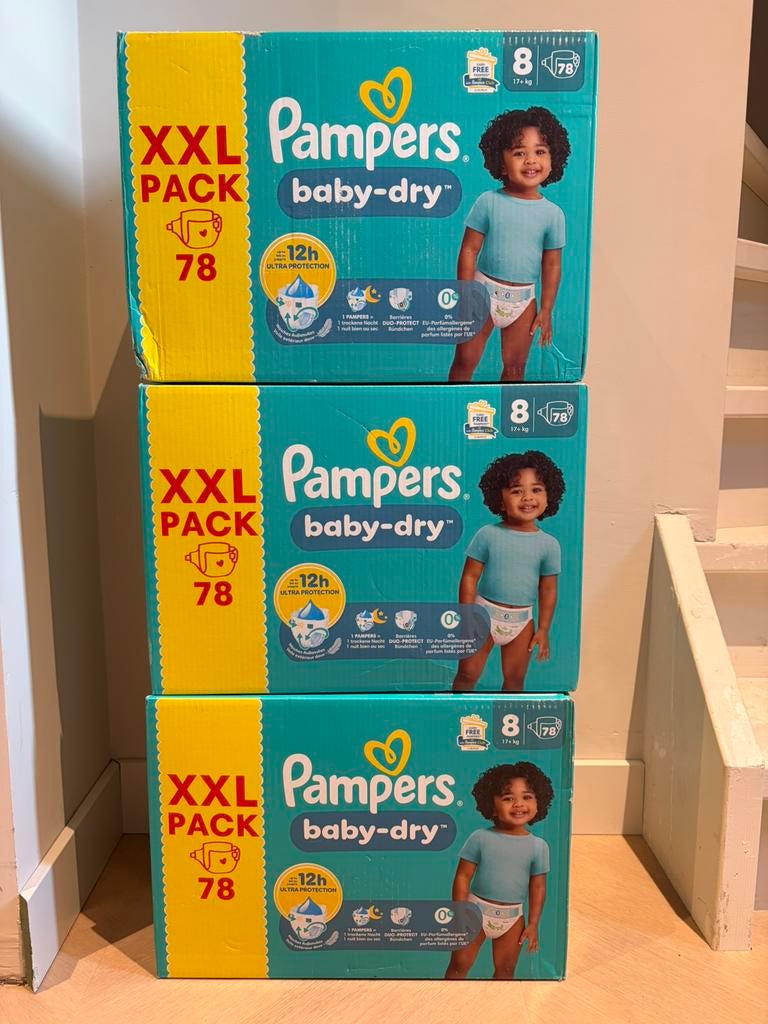 Pampers maat 8 234 stuks NIEUW, Ophalen, Nieuw, Overige typen