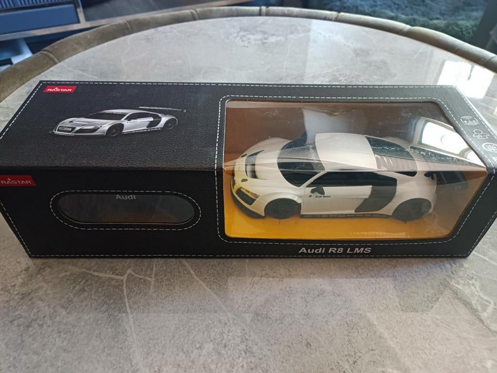 Bestuurbare Audi R8 LMS - Nieuw in doos, Elektro, Nieuw, Ophalen of Verzenden, Auto onroad