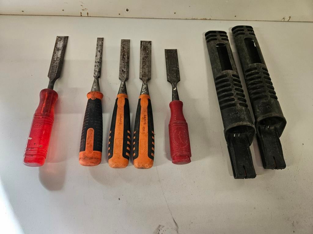 Bahco houtbeitels, Doe-het-zelf en Verbouw, Gereedschap | Handgereedschap, Ophalen of Verzenden, Gebruikt