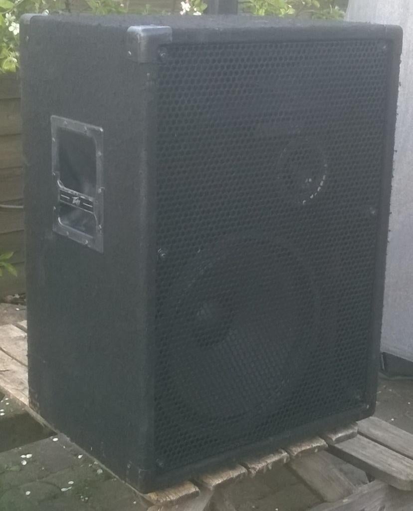 Luidsprekers (4 stuks), 15 inch bas en 15 inch top, Overige merken, Refurbished, Ophalen of Verzenden, Nb