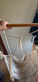 Macrame hang/schommelstoel, Ophalen