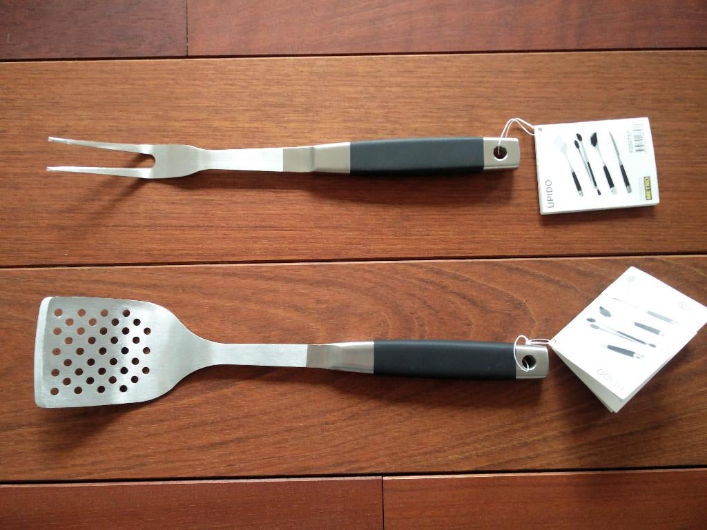BBQ vork & spatel RVS Tarrington House UPIDO, Ophalen of Verzenden, Nieuw