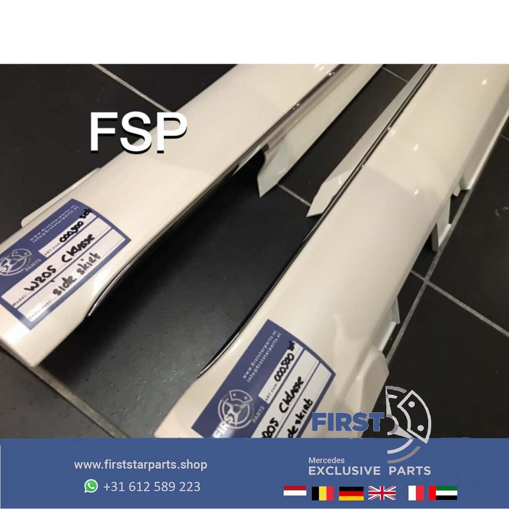 W205 S205 SIDESKIRT LINKS RECHTS Mercedes C Klasse ZIJSKIRT, Auto-onderdelen, Gebruikt, -, Links, Ophalen of Verzenden
