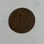 1 cent Curacao 1944, Postzegels en Munten, Munten | Nederland, Ophalen of Verzenden, Koningin Wilhelmina, 1 cent