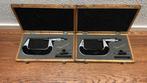 Mitutoyo 102-237 buitenmicrometer-/schroefmaat 75-100mm, -, Ophalen of Verzenden, Zo goed als nieuw, Mitutoyo