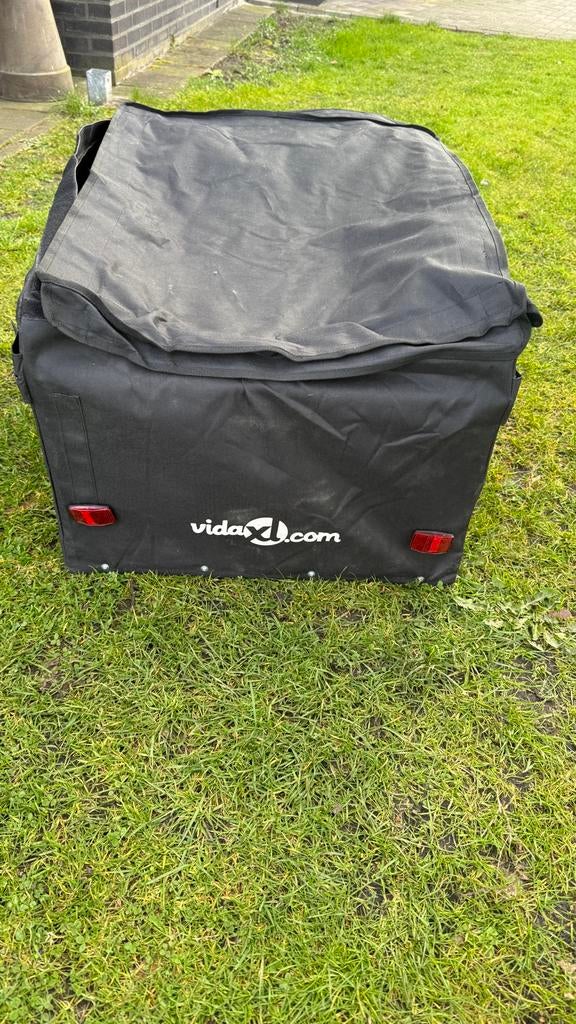 VidaXL Fietsaanhangwagen - Bagagekar, Ophalen, Gebruikt, Opvouwbaar, Bagagekar