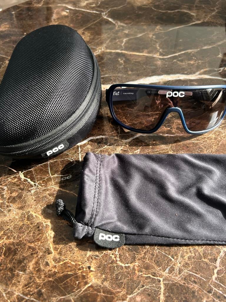 POC Raceday Sportbril - Carl Zeiss Vision Lenzen, Overige merken, Gebruikt, Zonnebril, Verzenden