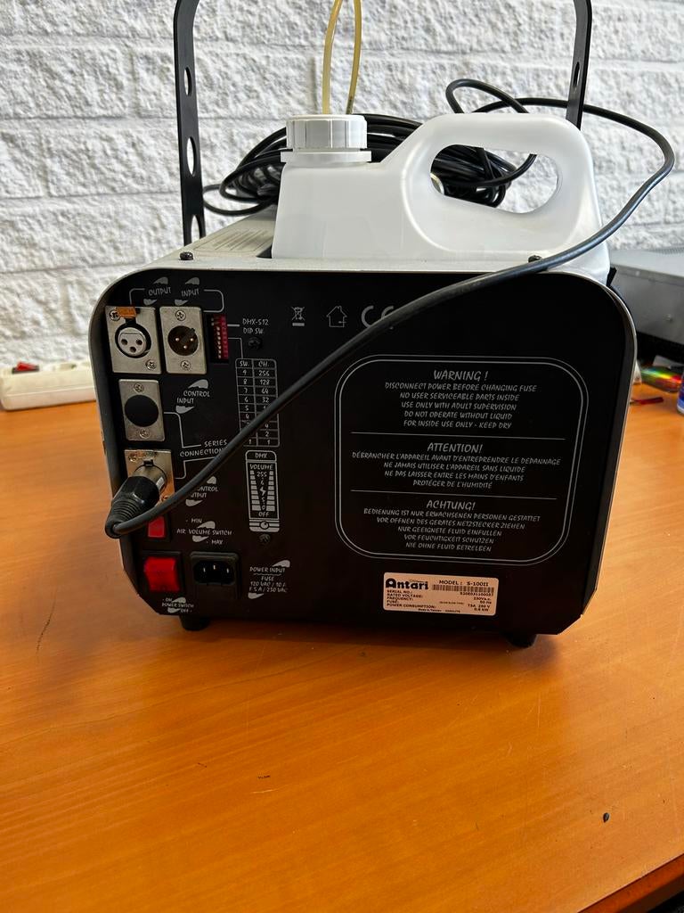 BeamZ Rage1000 Snow - Sneeuwmachine met Draadloze afstandsbediening