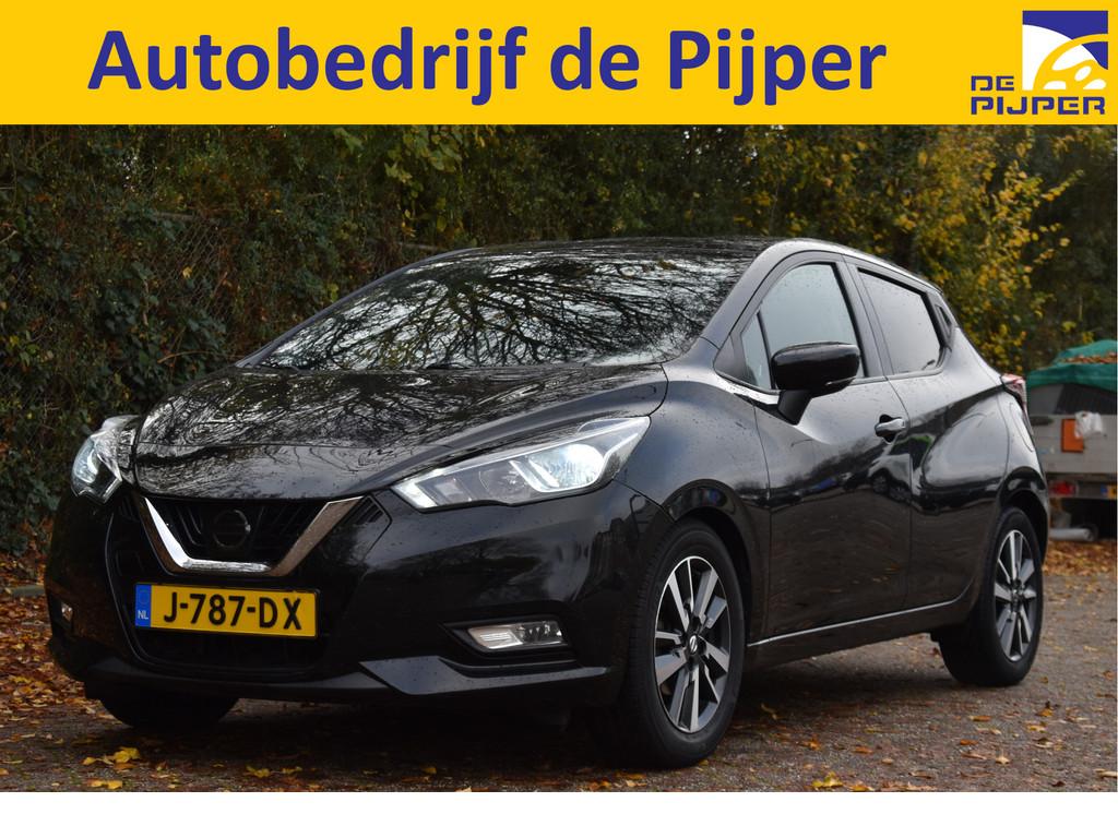 Nissan Micra 0.9 IG-T N-Connecta | Vol | Camera | Keyless |, Voorwielaandrijving, Stof, 525 kg, 3 cilinders