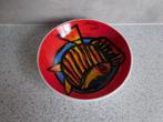 Diep Bord 12 cm. Vis Rood 2001 Corneille, Ophalen of Verzenden, Zo goed als nieuw, Bord(en), Overige stijlen