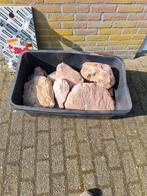 Basalt sierstenen decoratie, Ophalen