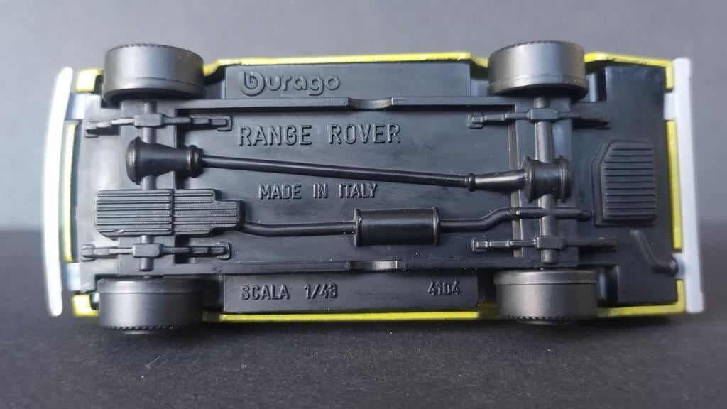 Range Rover mk 1 Dakar Rally 1:43 Bburago Burago Pol, Overige merken, Auto, Verzenden, .
