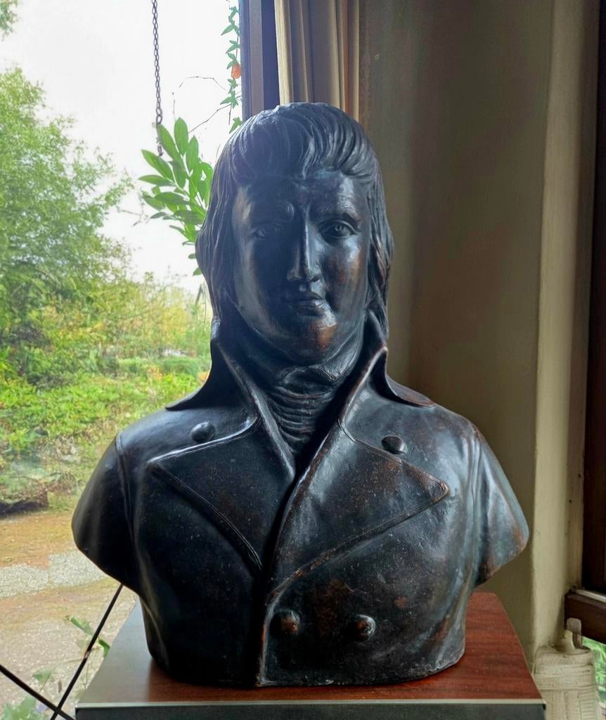 Borstbeeld Napoleon Bonaparte ca 60cm hoog, Antiek en Kunst, Kunst | Beelden en Houtsnijwerken, Ophalen