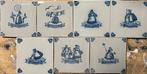 Prachtige authentieke tegeltjes  Tichelaar Makkum, Ophalen of Verzenden