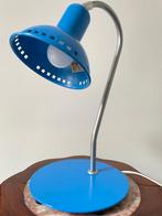 Memphis-stijl industriele bureaulamp, jaren 80 (blauw), Ophalen of Verzenden, Zo goed als nieuw, Industrieel jaren 80 - Memphis style blauw