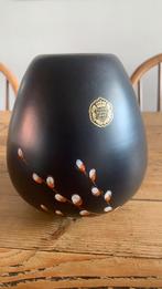 Plateel gouda  vaas decor 1042 keramiek flora, Overige kleuren, Verzenden, Aardewerk of Porselein, Zo goed als nieuw