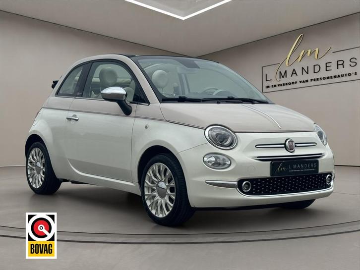 Fiat 500C 0.9 TwinAir Turbo 60Th Anniversary 2018 WIT | Auto, Auto's, Fiat, Bedrijf, Te koop, 500C, ABS, Airbags, Airconditioning