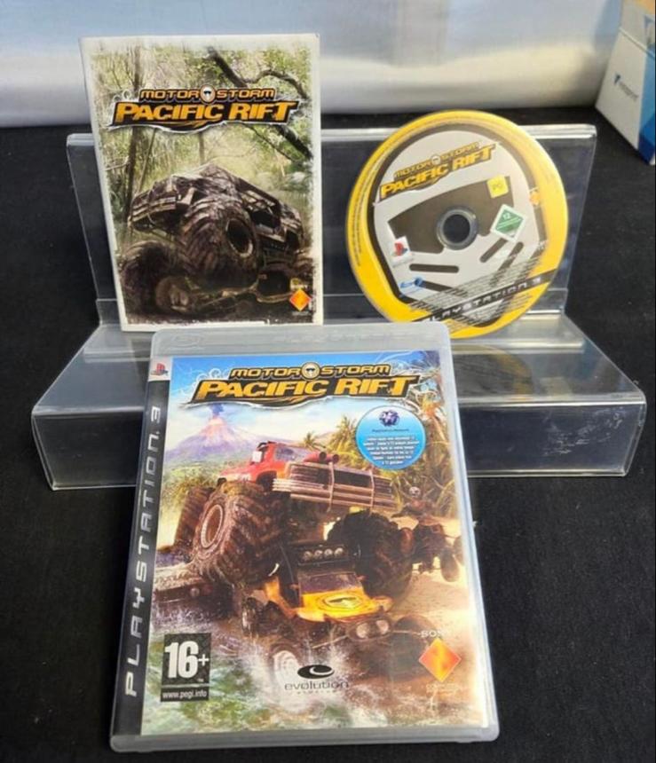 MotorStorm Pacific Rift PS3, Gebruikt, Motor, 1 speler, Racen en Vliegen