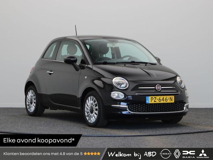 Fiat 500 0.9 TwinAir Turbo Lounge | Airco | Panoramadak | Cr, Auto's, Fiat, Bedrijf, Te koop, ABS, Airbags, Airconditioning, Alarm