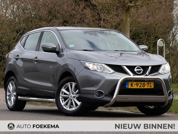 Nissan Qashqai 1.2 Acenta Bull bar Trekhaak Navi, Auto's, Nissan, Bedrijf, Te koop, Qashqai, ABS, Airbags, Airconditioning, Alarm