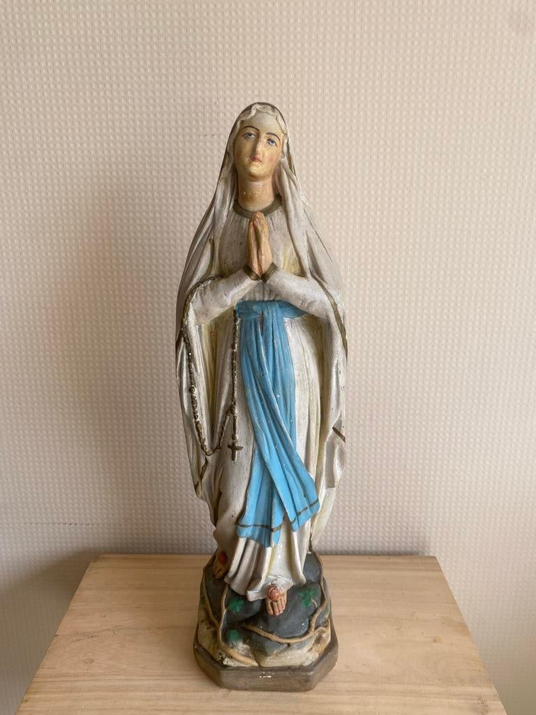 Vintage Mariabeeld, Antiek en Kunst, Antiek | Religie, Ophalen of Verzenden