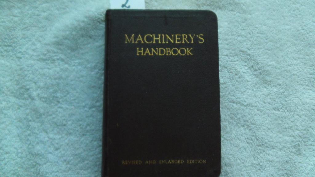 Machinery's handbook 6 th Toolbox Edition 1924 USA 2, Verzenden, Gelezen