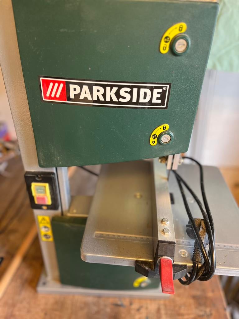 Lintzaag, Doe-het-zelf en Verbouw, Gereedschap | Zaagmachines, 70 mm of meer, Ophalen of Verzenden, Zo goed als nieuw, Lintzaag