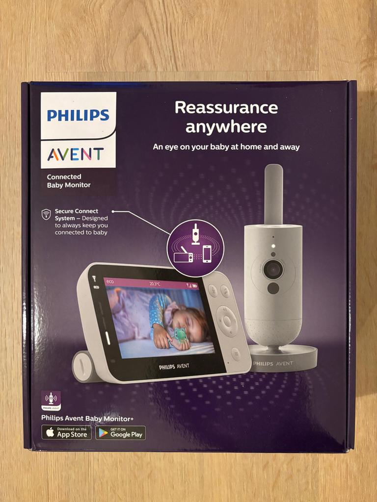 Philips Avent Babyfon SCD923/26 met App+gratis camera houder, Kinderen en Baby's, Babyfoons, Ophalen, Nieuw, 250 meter of meer