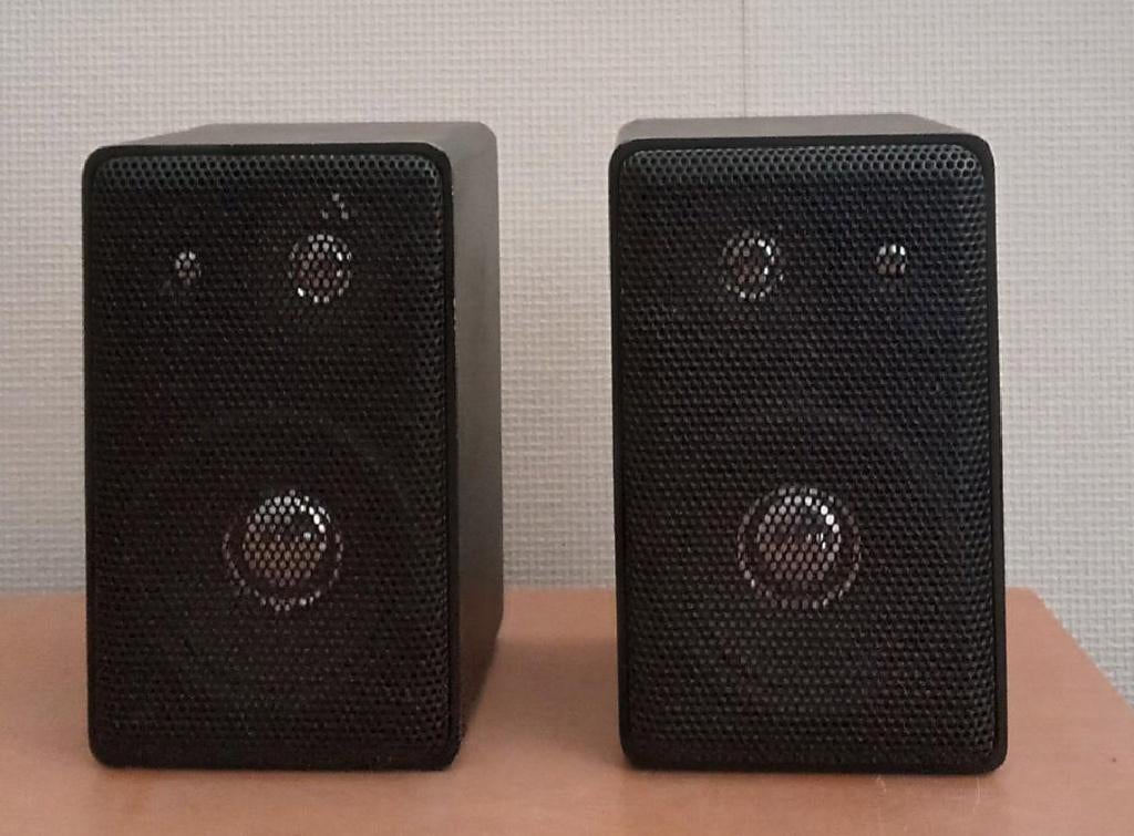 Luidsprekers, Gebruikt, 60 tot 120 watt, Front, Rear of Stereo speakers, Ophalen