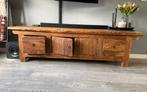 TEAK TV MEUBEL, Huis en Inrichting, Ophalen, 150 tot 200 cm, Zo goed als nieuw, Minder dan 100 cm