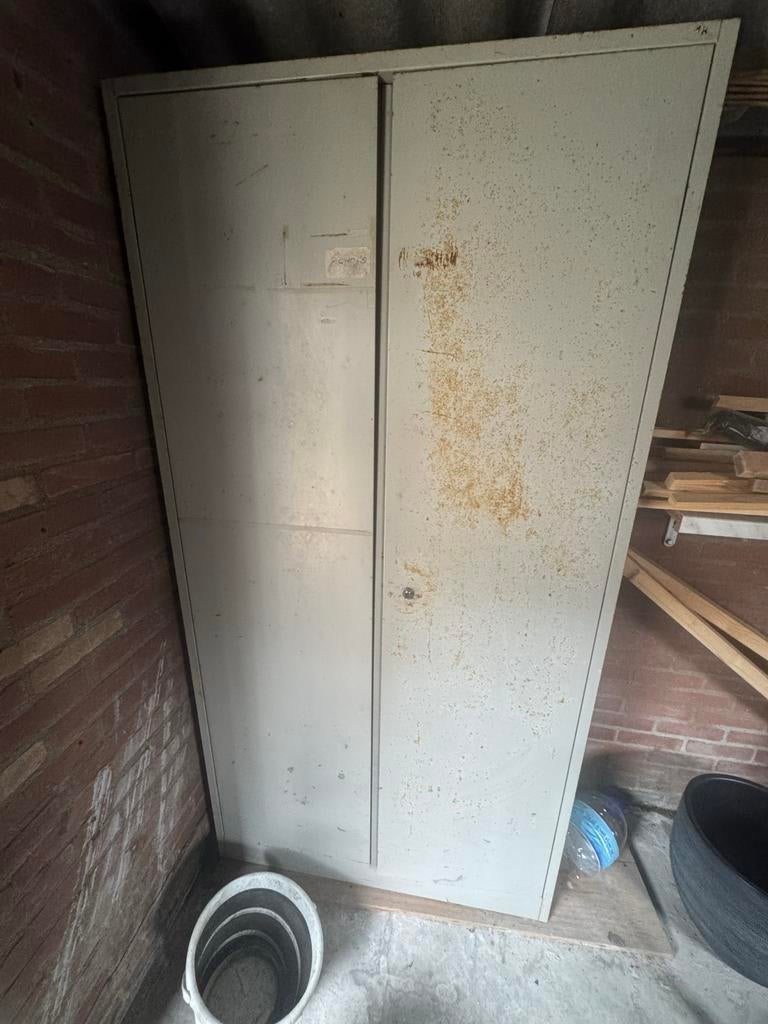 Metalen Kast met 5 Schappen - 100x40x195 cm, Ophalen, Gebruikt