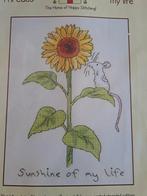 Nieuw Compleet borduurpakket - zonnebloem van Bothy Threads, Ophalen of Verzenden, Nieuw, Handborduren, Borduurpakket