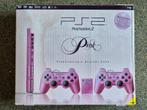 PLAYSTATION 2 PINK, Gebruikt, Met 2 controllers, Ophalen of Verzenden, Roze