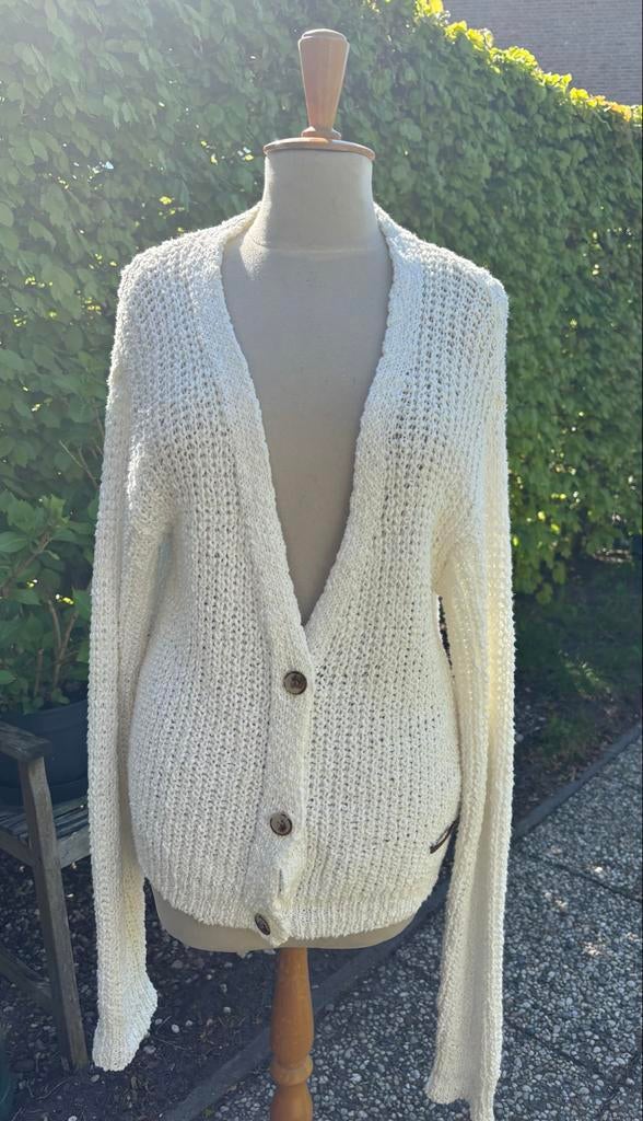 Moscow katoenen trui maat M, Ophalen of Verzenden, Gedragen, Maat 38/40 (M), Wit