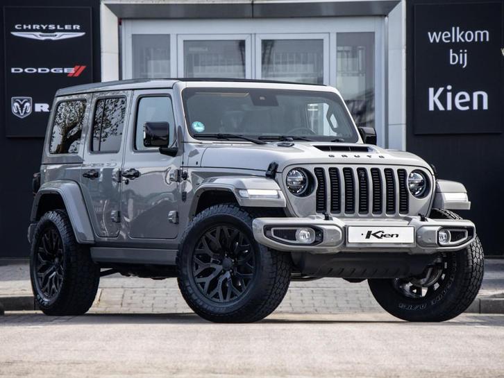 Jeep Wrangler Brute Richmond Rubicon 4xe | Treeplanken | Sun, Auto's, Jeep, Bedrijf, Te koop, Wrangler, 4x4, ABS, Achteruitrijcamera
