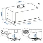 Nieuwe, ongeopende energiezuinige afzuigkap (A), Witgoed en Apparatuur, Ophalen of Verzenden