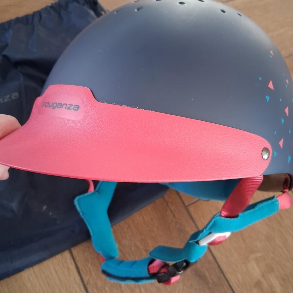 Paardrijcap, Ophalen