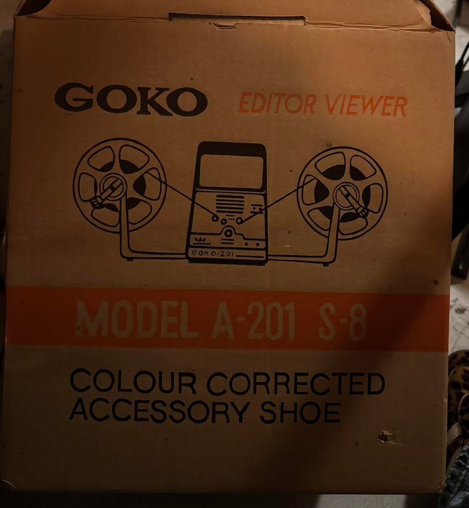 GOKO Editor Viewer Model A-201 S-8, Verzamelen, Fotografica en Filmapparatuur, Ophalen of Verzenden, 1960 tot 1980