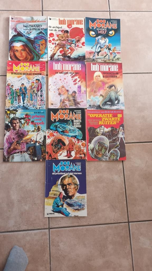 Bob morane 10 stuks, Boeken, Ophalen of Verzenden, Gelezen